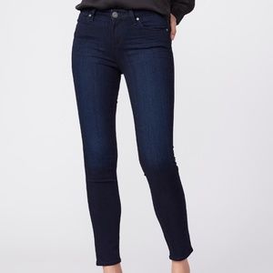 PAIGE Dark Indigo Skinny Jeans